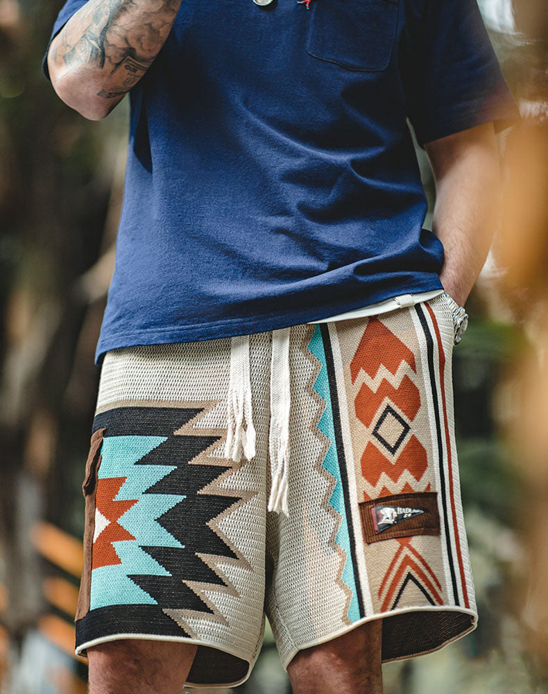 Boho Herren Sommer kurze Hosen – leicht, bequem und perfekt für entspannte Sommertage.