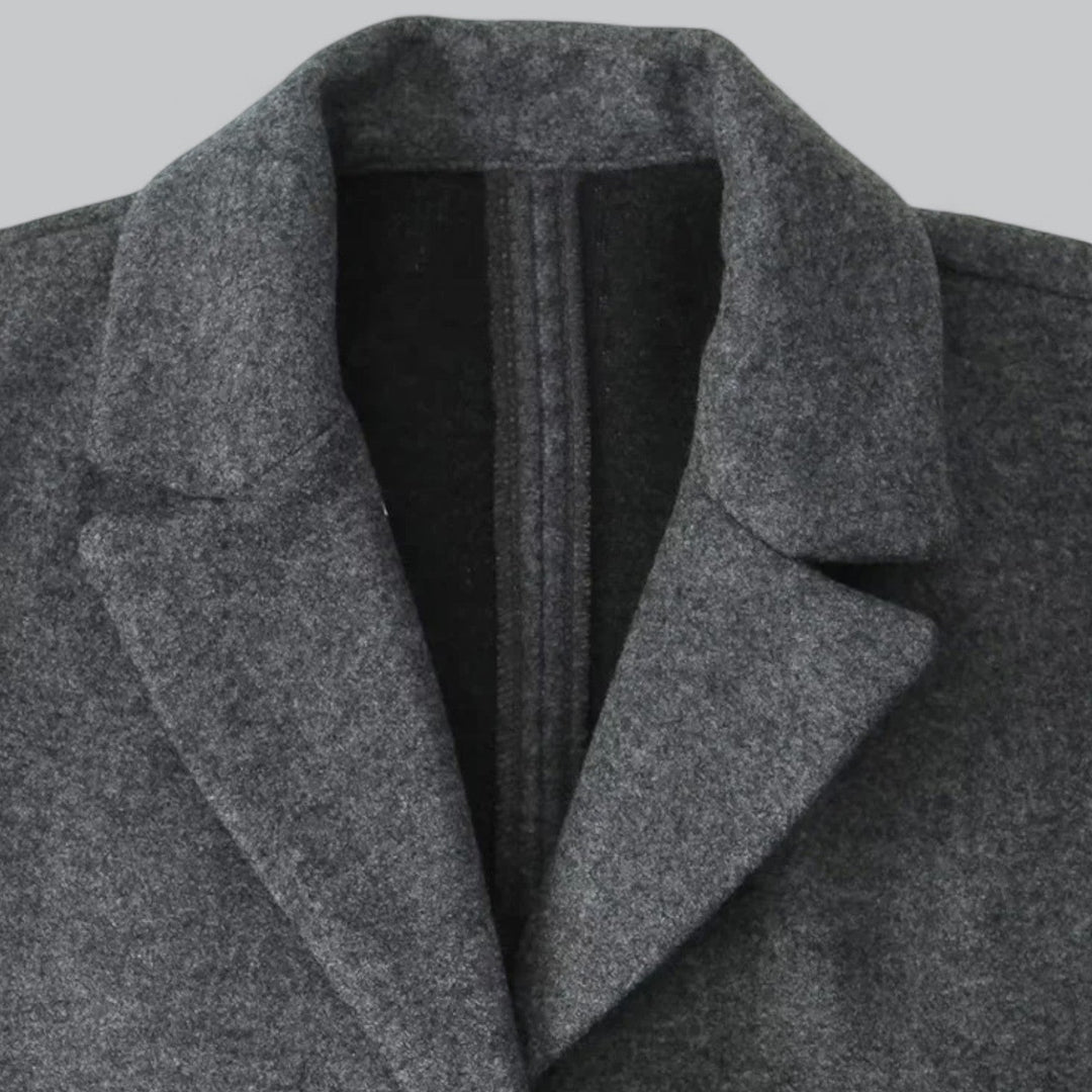 HerrenOase | Klassischer V-Ausschnitt Trenchcoat
