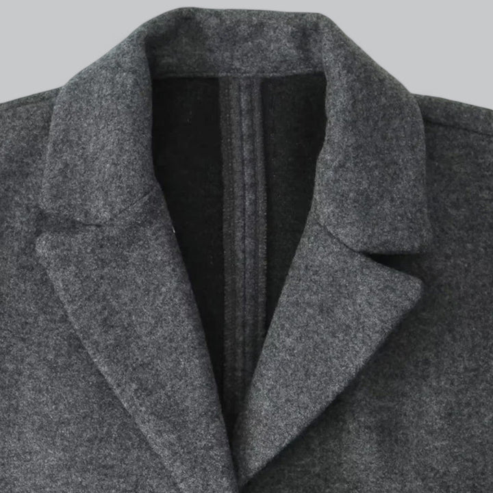 HerrenOase | Klassischer V-Ausschnitt Trenchcoat