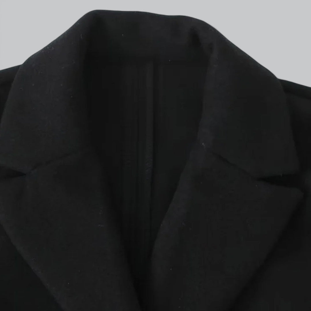 HerrenOase | Klassischer V-Ausschnitt Trenchcoat