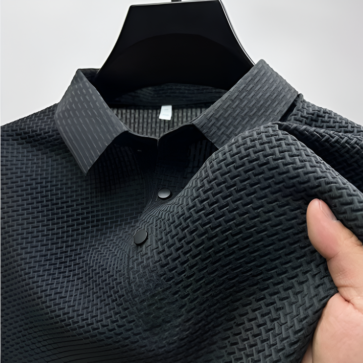 Elegantes Sommerpolo für Herren aus Seide - Hartwig