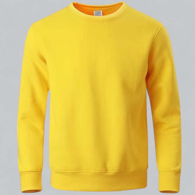HerrenOase | Herren  Rundhals Sweatshirt Weiche Baumwollmischung, Lässiger Komfort