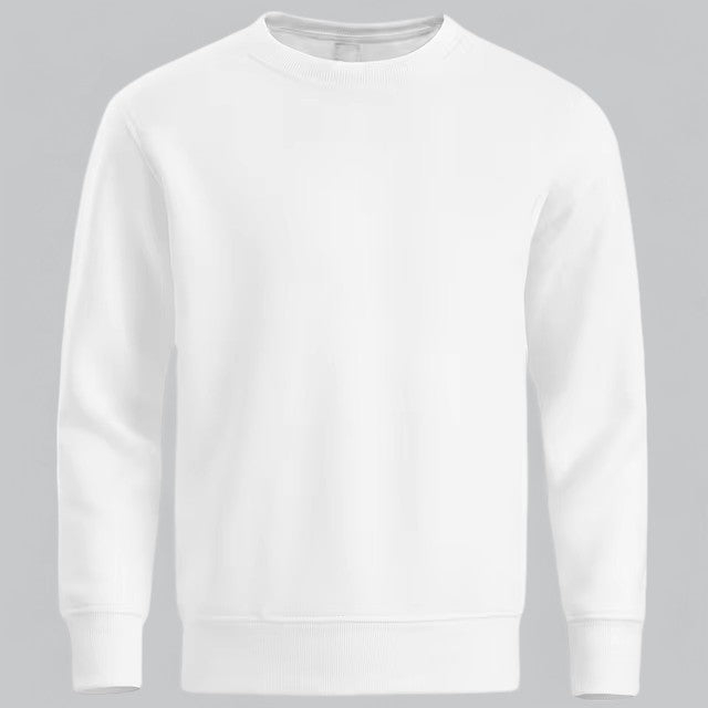 HerrenOase | Herren  Rundhals Sweatshirt Weiche Baumwollmischung, Lässiger Komfort