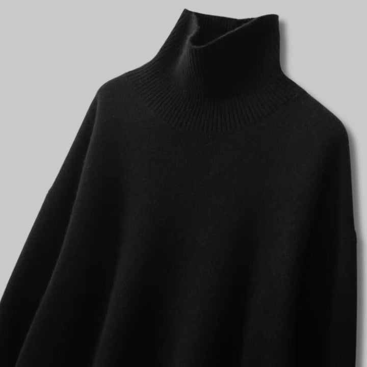 HerrenOase | Klassischer Damen-Rollkragenpullover