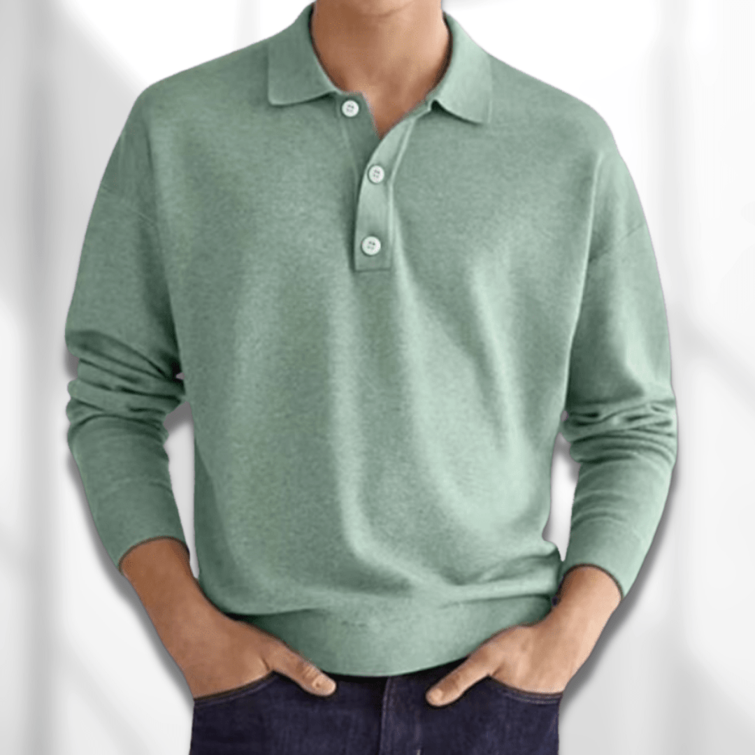 Anspruchsvolles Herren-Poloshirt mit edlem Look und atmungsaktivem Material für stilvolle Outfits.