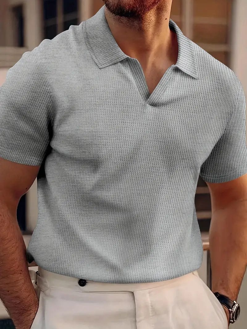 Anspruchsvolles Poloshirt für den Sommer mit leichtem, atmungsaktivem Material und elegantem Schnitt