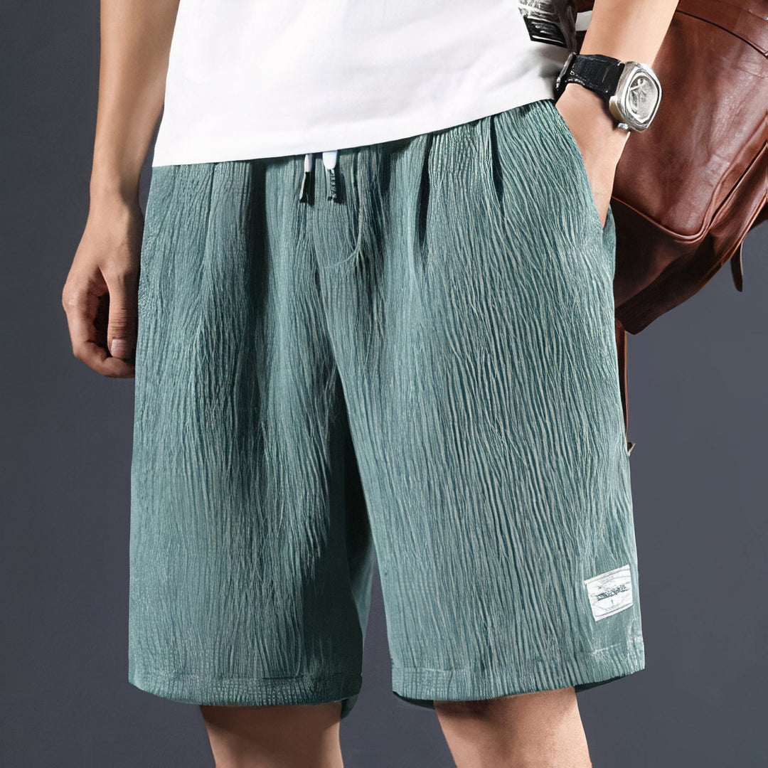 Atmungsaktive Baumwoll-Leinen-Shorts für Männer – leicht, stilvoll und perfekt für warme Tage