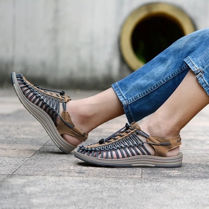 Atmungsaktive Strandsandalen für ganztägigen Komfort – leicht, bequem und perfekt für den Sommer.