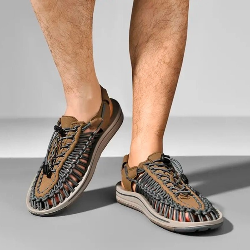 Atmungsaktive Strandsandalen für ganztägigen Komfort – leicht, bequem und perfekt für den Sommer.