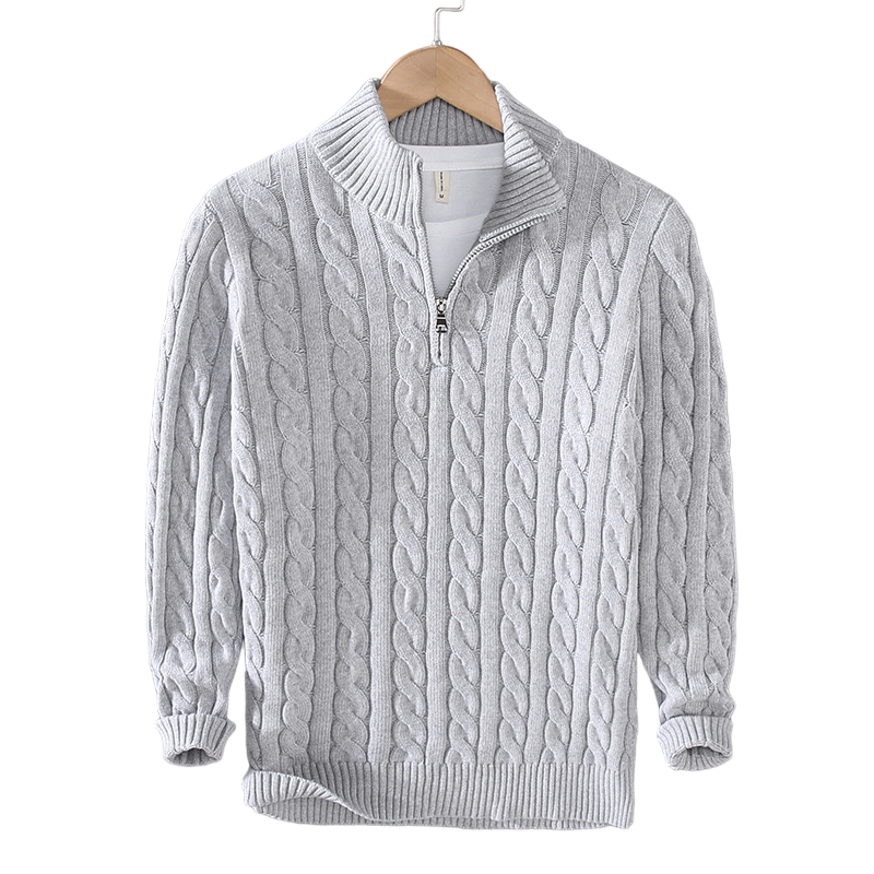 Atmungsaktiver warmer Pullover für Männer – ideal für kalte Tage