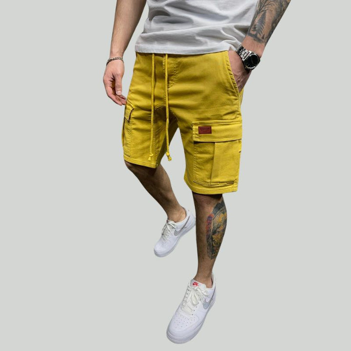 Bequeme Cargo-Shorts aus Baumwolle für Männer, ideal für den Sommer
