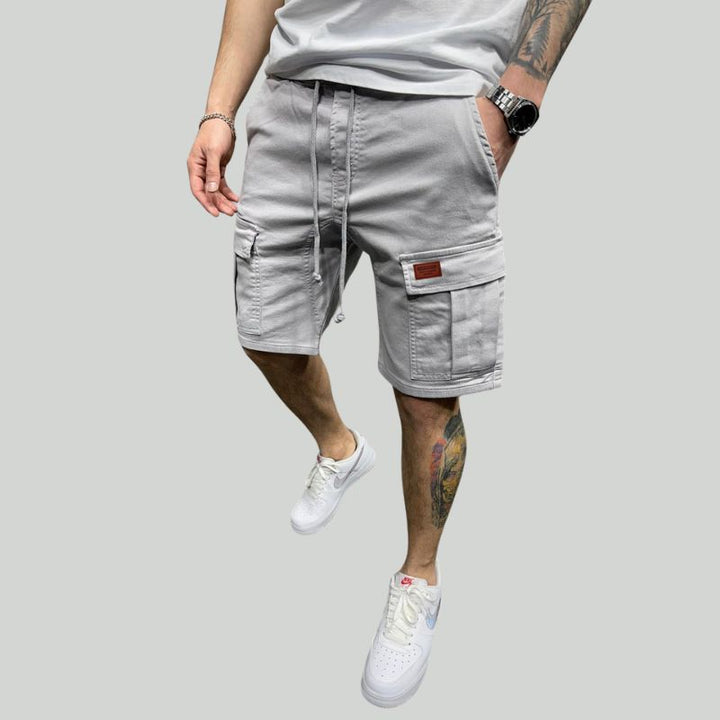 Bequeme Cargo-Shorts aus Baumwolle für Männer, ideal für den Sommer
