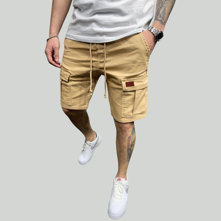 Bequeme Cargo-Shorts aus Baumwolle für Männer, ideal für den Sommer