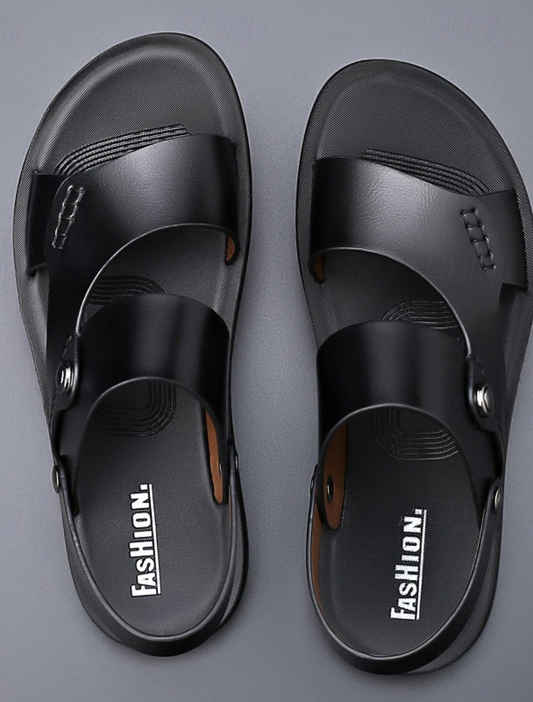 Bequeme Flip-Flop-Sommersandalen aus Kunstleder – leicht, stilvoll und ideal für warme Tage.