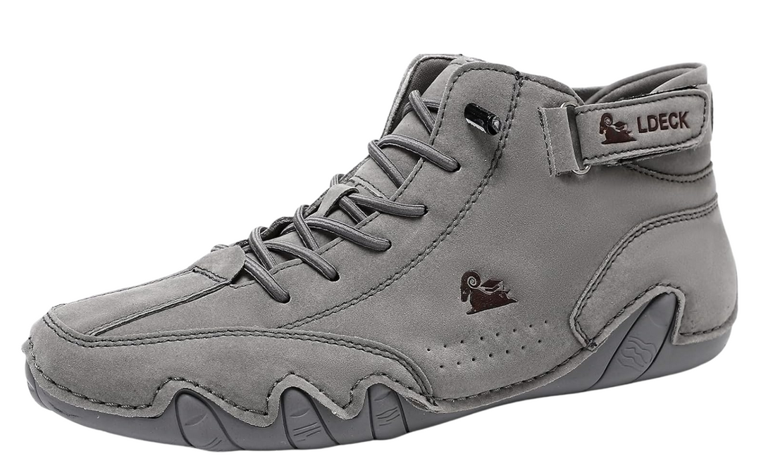 Bequeme knöchellange Schuhe für Männer mit leichter Sohle und stabiler Passform für Alltag und Freizeit
