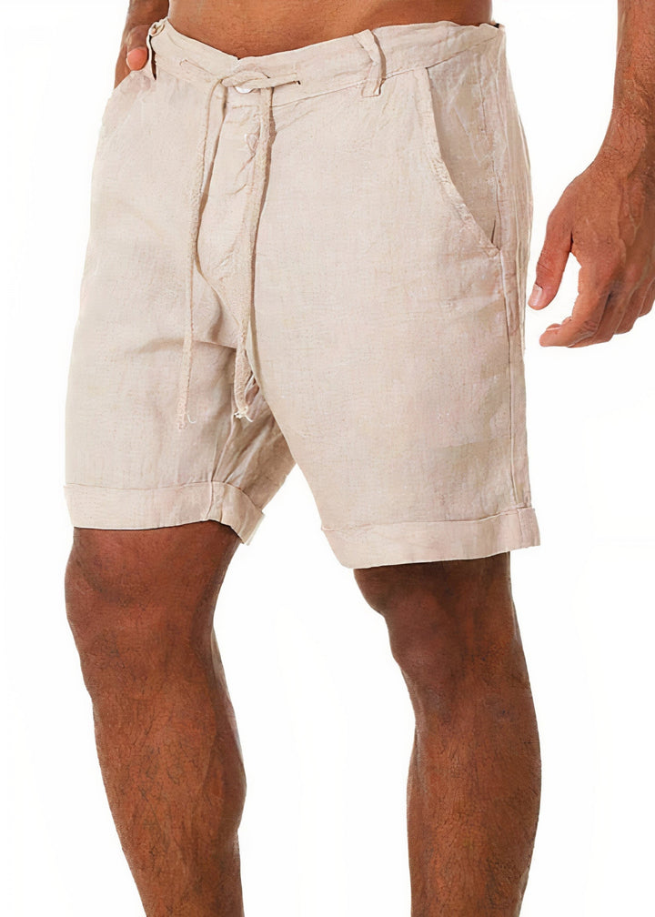 Bequeme Leinen-Shorts für Männer, ideal für heiße Sommertage und Freizeitaktivitäten