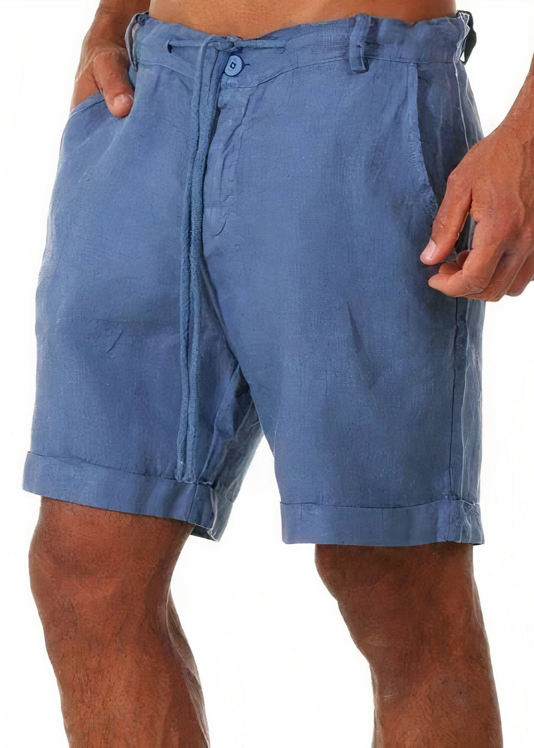Bequeme Leinen-Shorts für Männer, ideal für heiße Sommertage und Freizeitaktivitäten