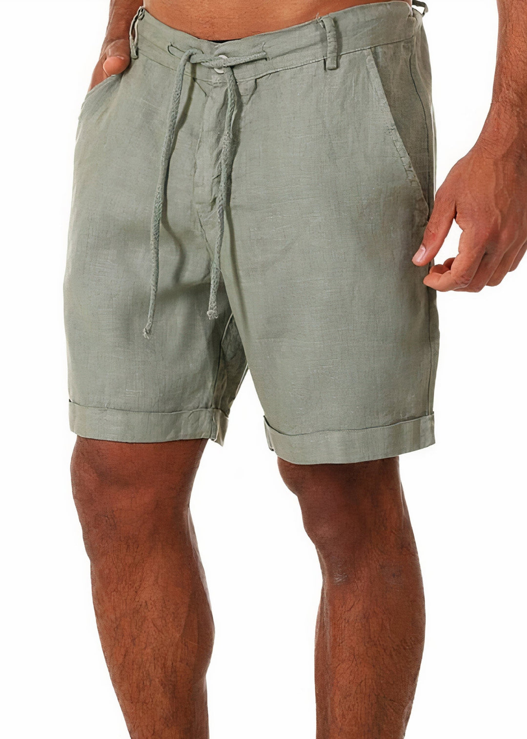 Bequeme Leinen-Shorts für Männer, ideal für heiße Sommertage und Freizeitaktivitäten