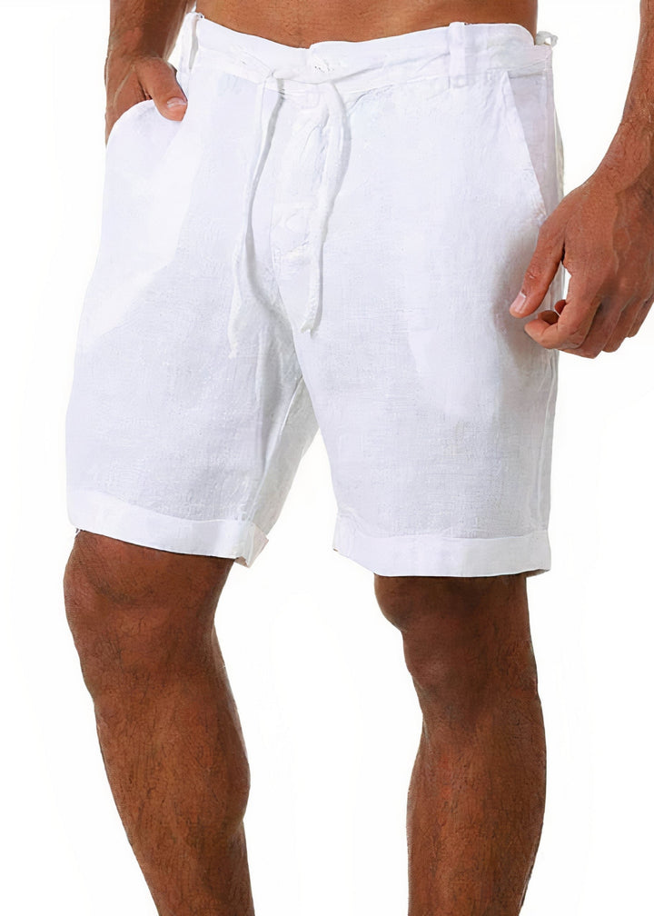 Bequeme Leinen-Shorts für Männer, ideal für heiße Sommertage und Freizeitaktivitäten