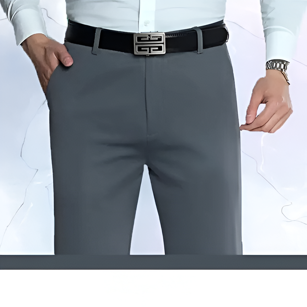 Bequeme und stilvolle High-Waist-Pants für den Sommer – leicht, elegant und perfekt für warme Tage.