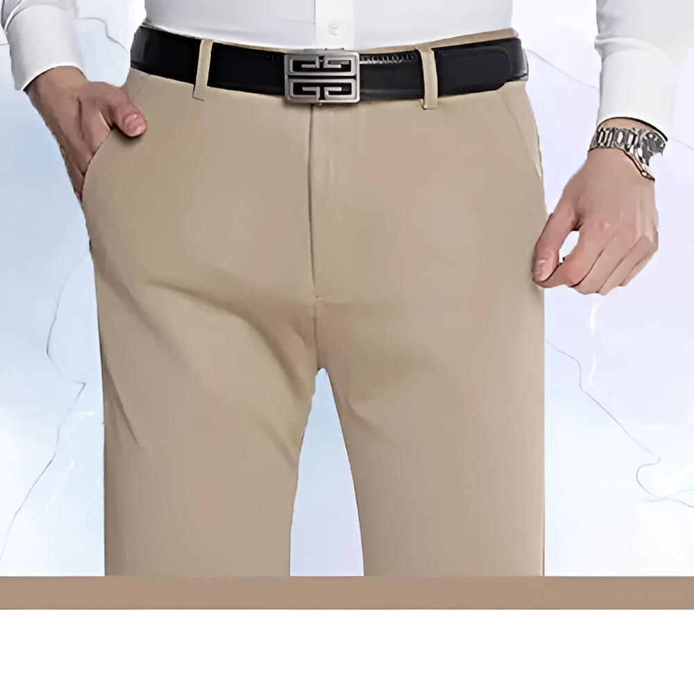 Bequeme und stilvolle High-Waist-Pants für den Sommer – leicht, elegant und perfekt für warme Tage.