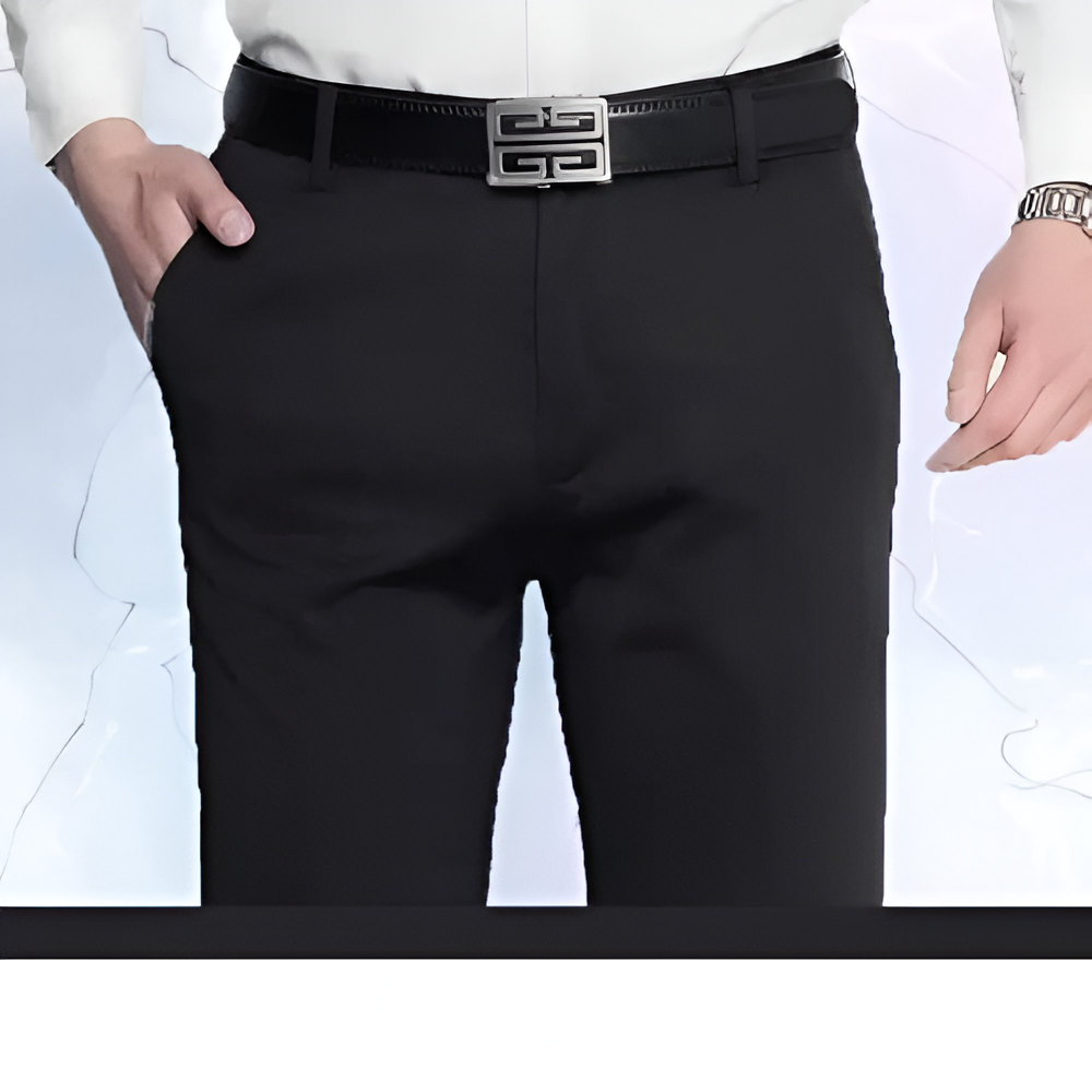 Bequeme und stilvolle High-Waist-Pants für den Sommer – leicht, elegant und perfekt für warme Tage.