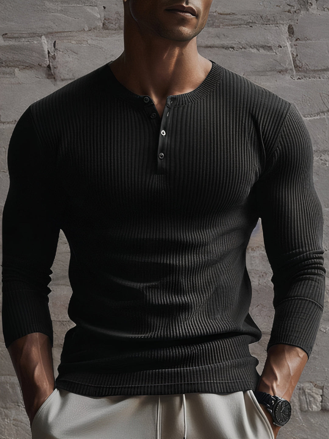 Bequemer Herrenpullover für lässige Tage, ideal für Herbst- und Winterabende