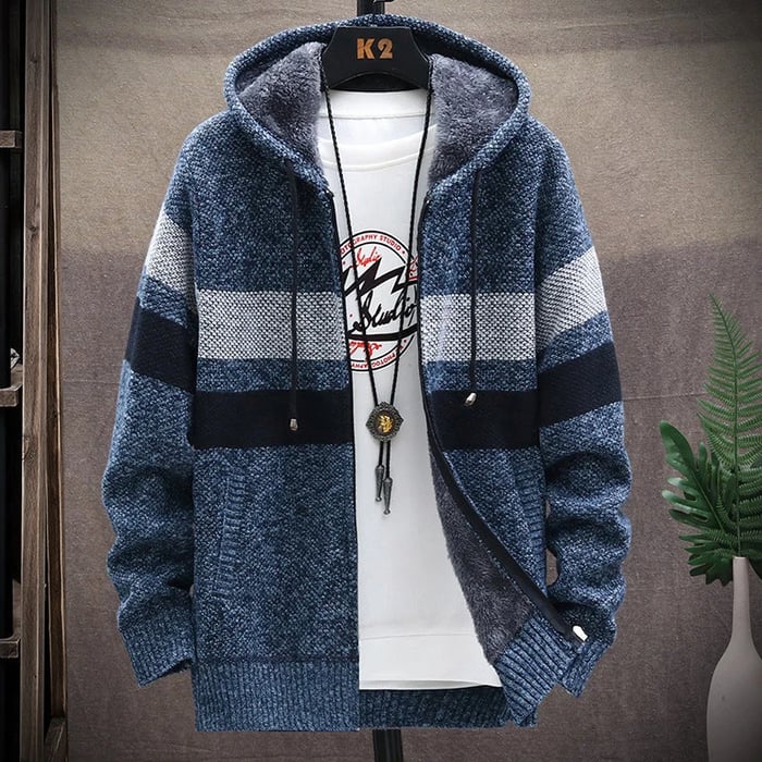 Bequemer Kapuzenpullover für Männer in lässigem Stil mit weichem Material und funktionalem Design