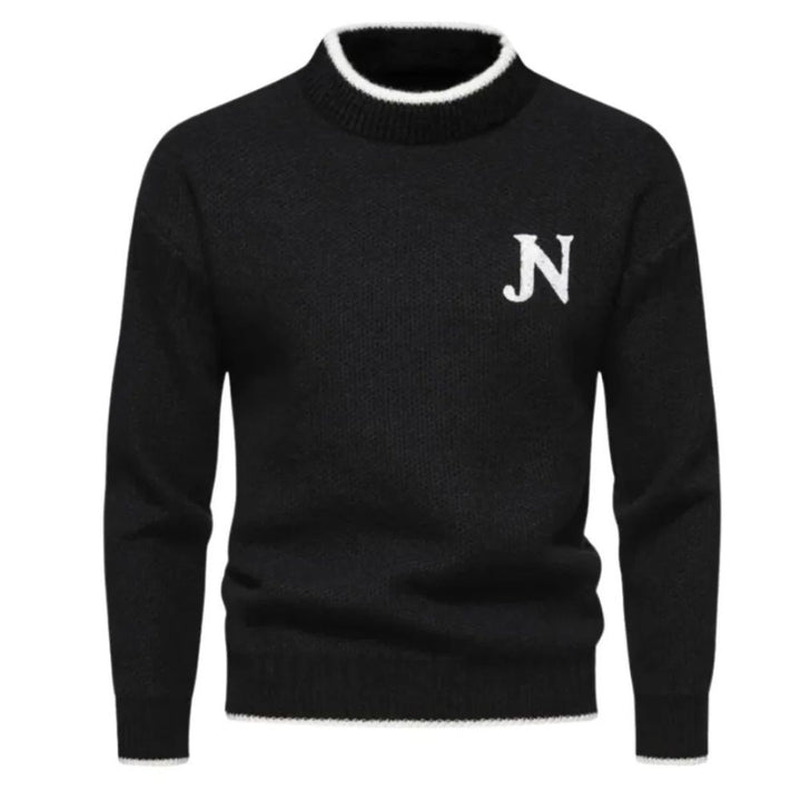 Bequemer warmer Pullover für Männer – ideal für kalte Herbst- und Wintertage.