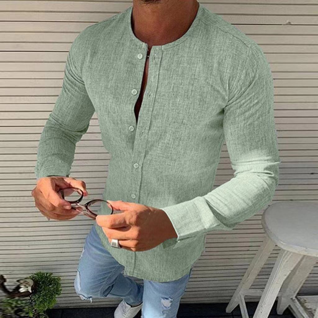 Bequemes Herren-Sommerhemd – leicht, atmungsaktiv und perfekt für warme Tage