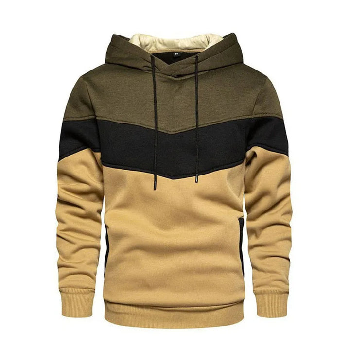 Bunter Winter-Kapuzenpullover für Männer, warm und stilvoll für kalte Herbst- und Wintertage
