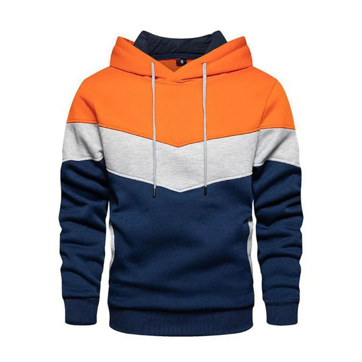Bunter Winter-Kapuzenpullover für Männer, warm und stilvoll für kalte Herbst- und Wintertage