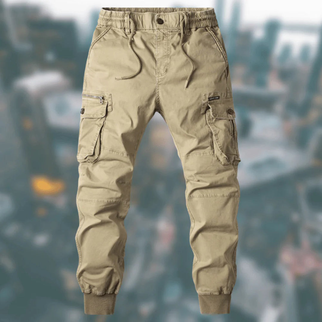 Cargohose im modernen Stil für Männer, ideal für Herbst- und Wintertage