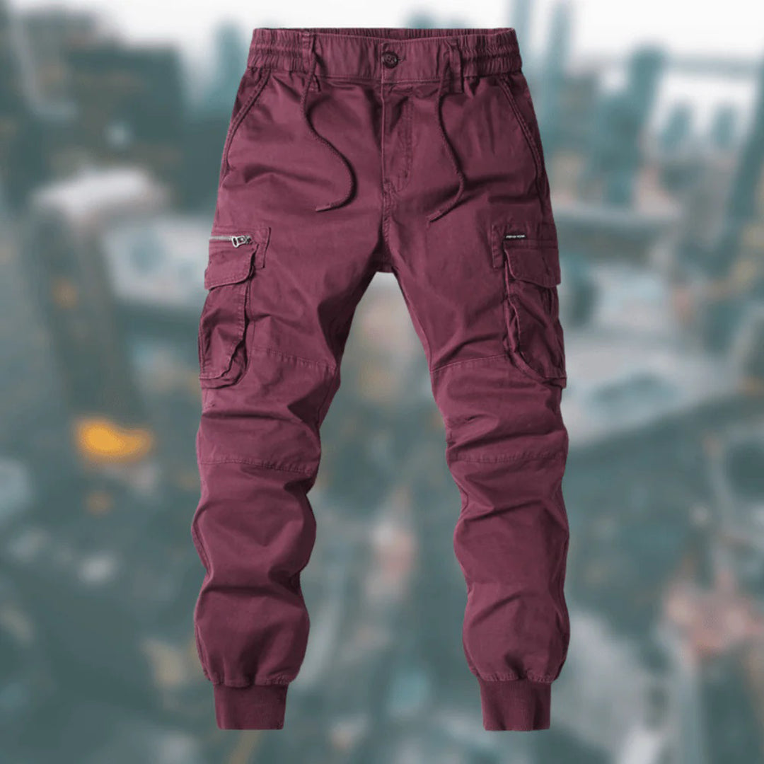Cargohose im modernen Stil für Männer, ideal für Herbst- und Wintertage