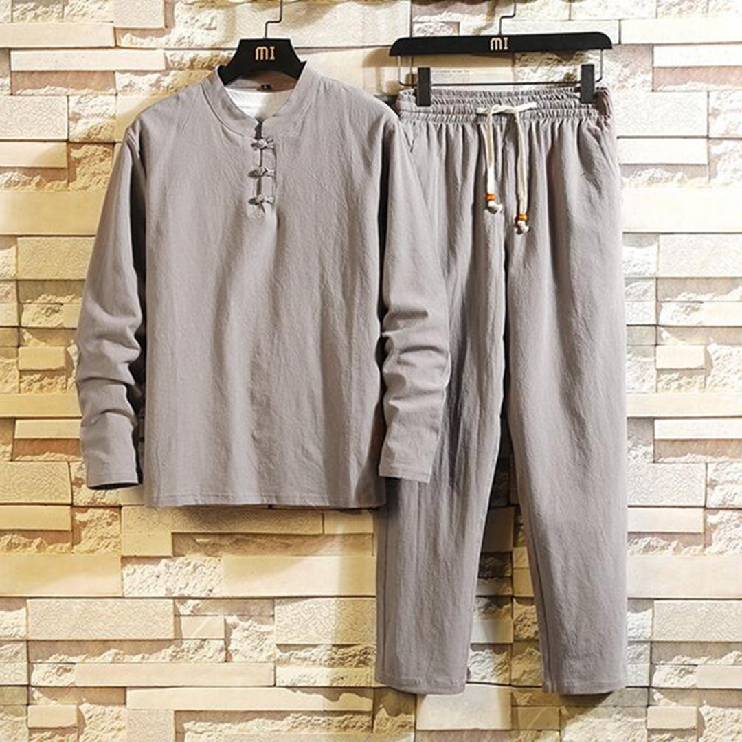 Cooles und stylisches Sommer-Set für Herren mit leichtem Stoff und modernem Schnitt, perfekt für warme Tage