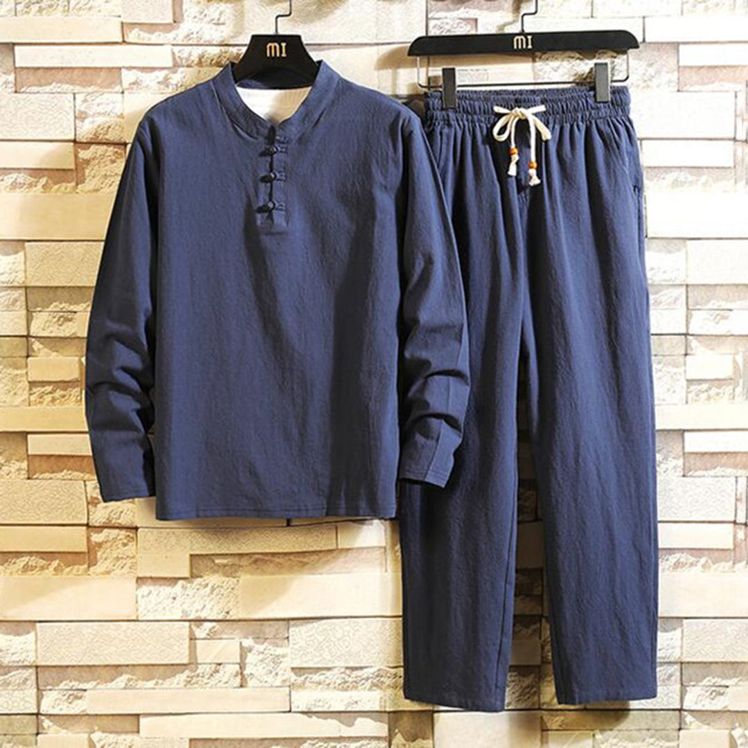 Cooles und stylisches Sommer-Set für Herren mit leichtem Stoff und modernem Schnitt, perfekt für warme Tage