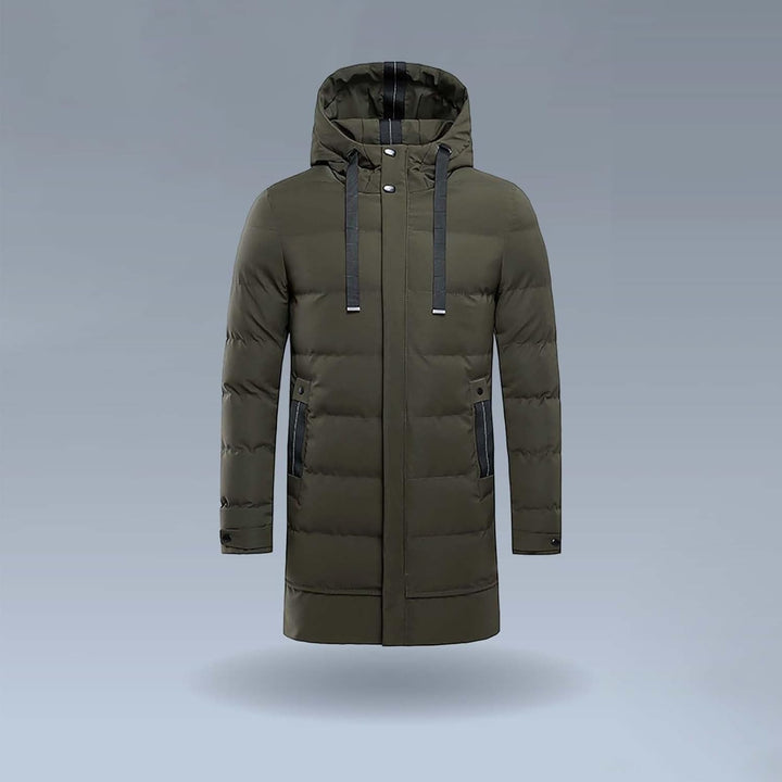 Dicke wasserdichte Herren-Winterjacke – ideal für Herbst- und Wintertage.