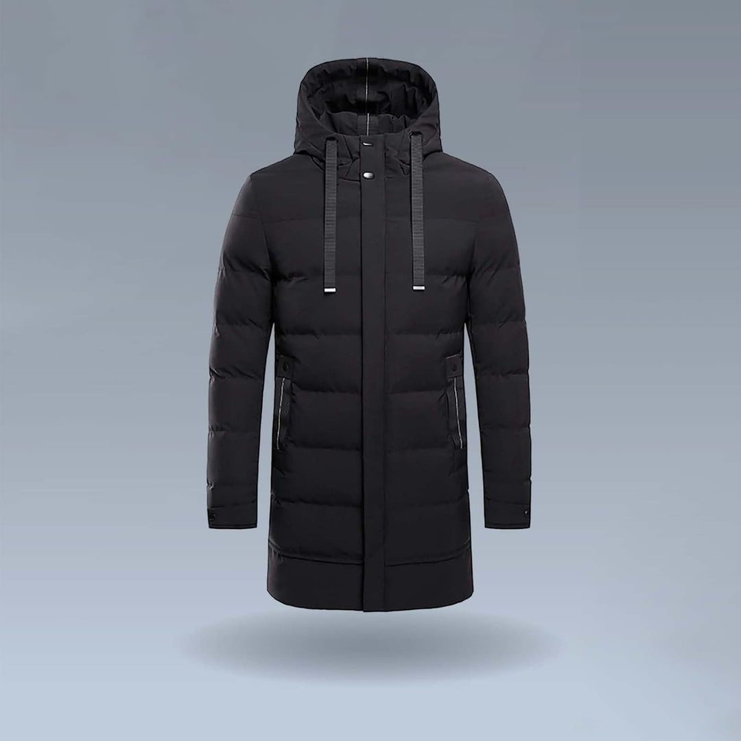 Dicke wasserdichte Herren-Winterjacke – ideal für Herbst- und Wintertage.
