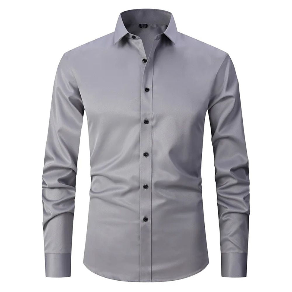 Elegante Business-Bluse für Herren – Stilvoller Slim-Fit-Schnitt und hoher Tragekomfort für Herbst- und Wintertage.
