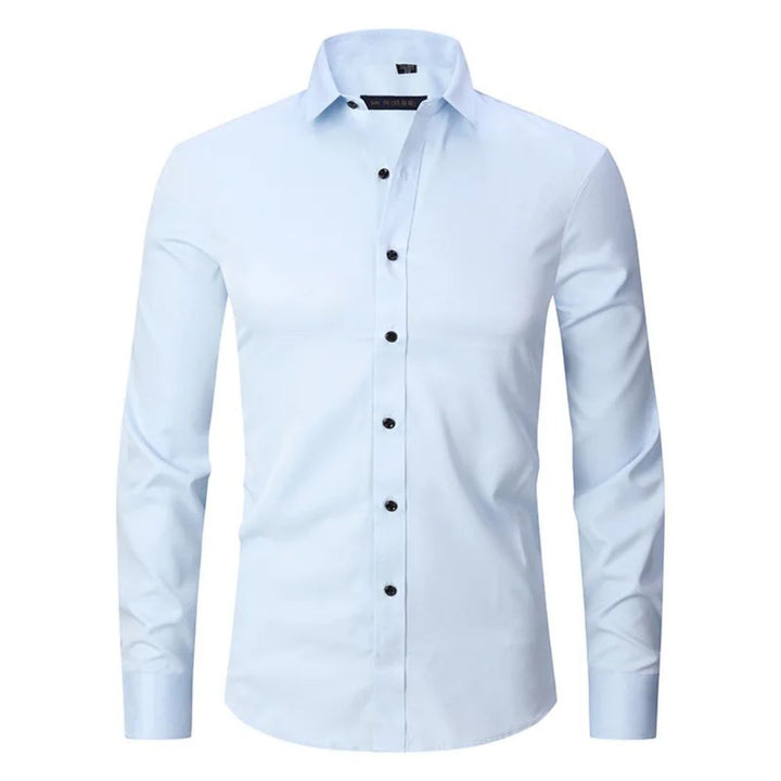 Elegante Business-Bluse für Herren – Stilvoller Slim-Fit-Schnitt und hoher Tragekomfort für Herbst- und Wintertage.