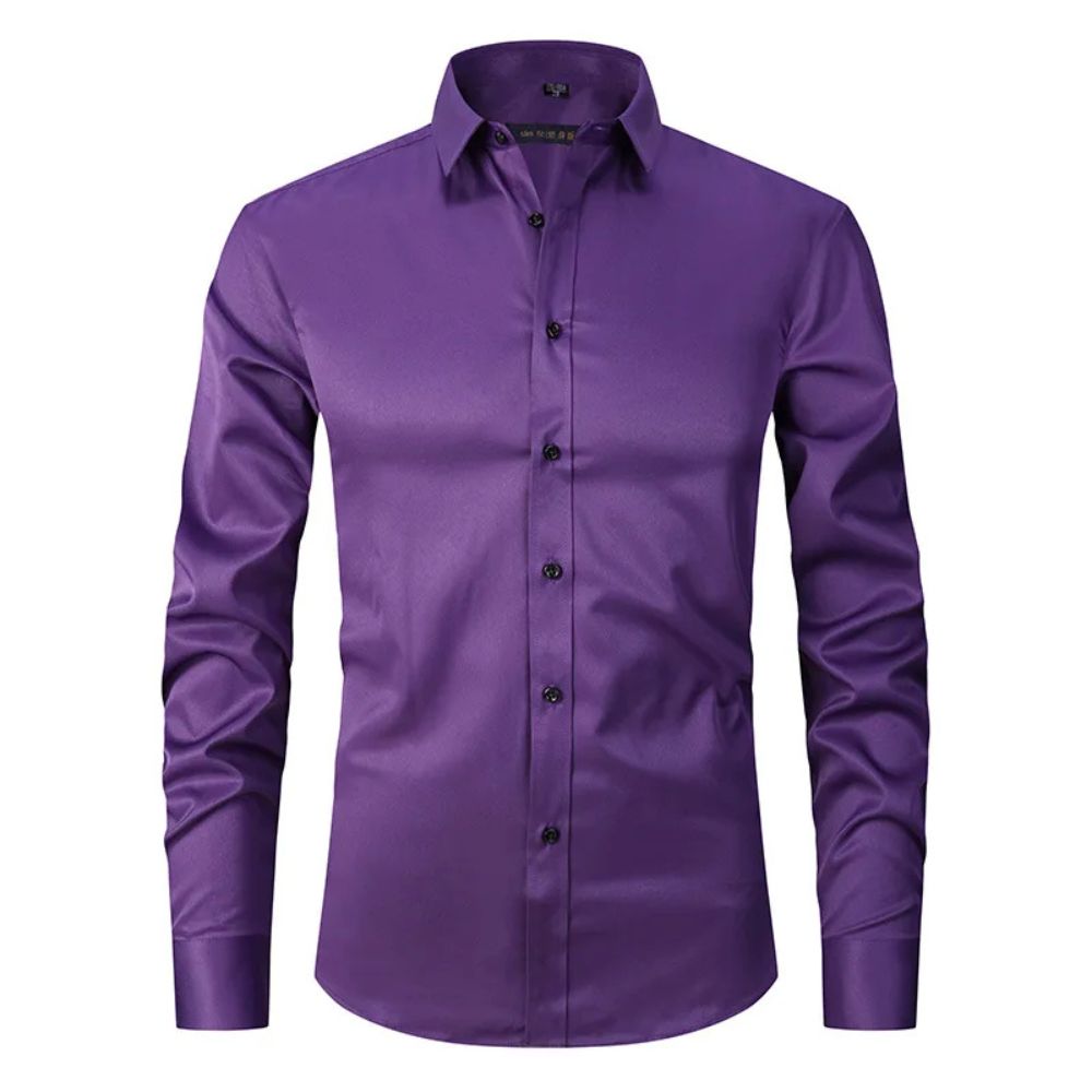 Elegante Business-Bluse für Herren – Stilvoller Slim-Fit-Schnitt und hoher Tragekomfort für Herbst- und Wintertage.