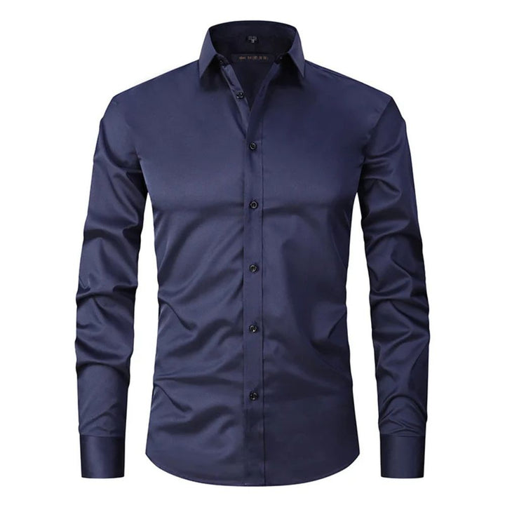 Elegante Business-Bluse für Herren – Stilvoller Slim-Fit-Schnitt und hoher Tragekomfort für Herbst- und Wintertage.