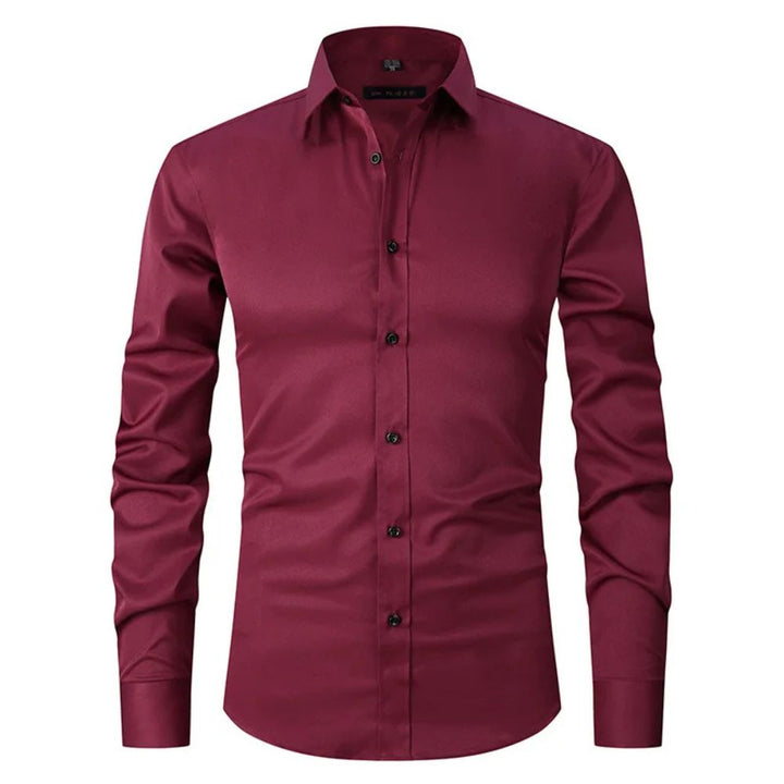 Elegante Business-Bluse für Herren – Stilvoller Slim-Fit-Schnitt und hoher Tragekomfort für Herbst- und Wintertage.