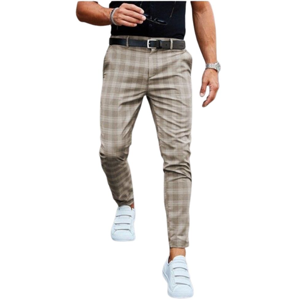  Elegante Herrenhosen mit Stretch – Stilvolle und komfortable Wahl für Herbst- und Wintertage.