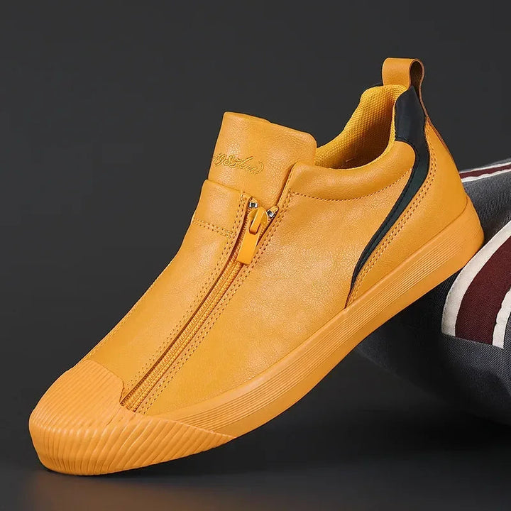 Elegante Herrenschuhe aus Leder, hochwertig verarbeitet, ideal für Herbst- und Wintertage
