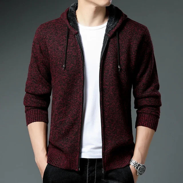 Elegante Slim-Fit-Jacke für Herren, ideal für stilvolle Herbst- und Winterlooks