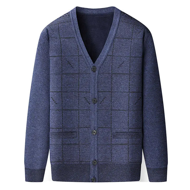 Elegante Strickjacke für Männer, perfekt für Herbst- und Wintertage