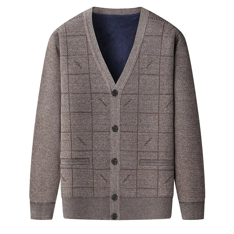 Elegante Strickjacke für Männer, perfekt für Herbst- und Wintertage