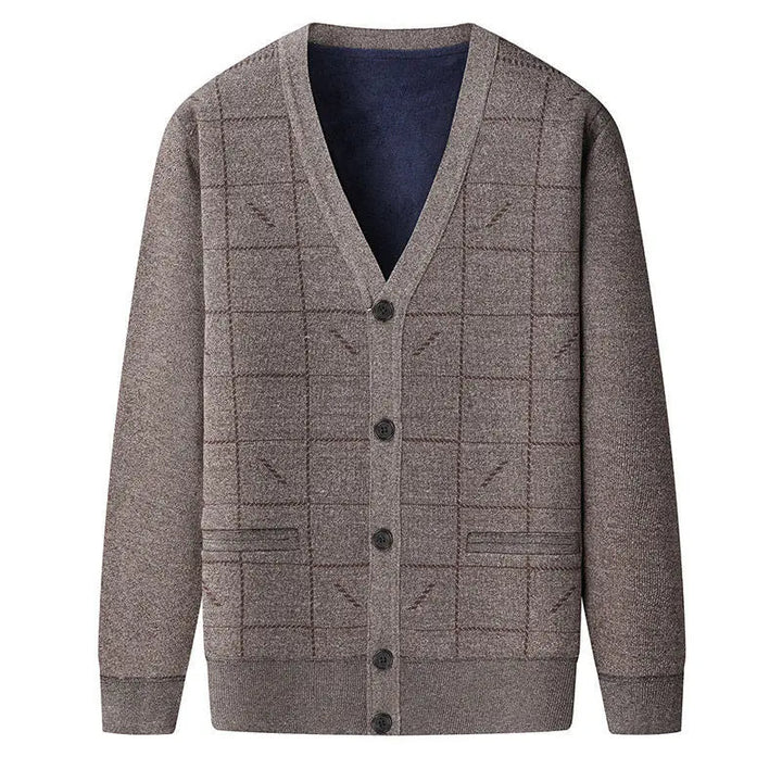 Elegante Strickjacke für Männer, perfekt für Herbst- und Wintertage