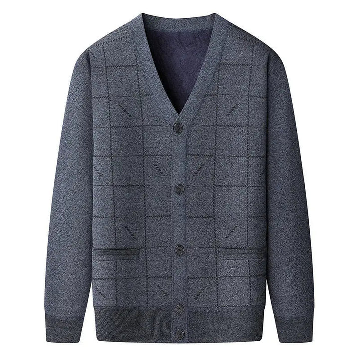 Elegante Strickjacke für Männer, perfekt für Herbst- und Wintertage